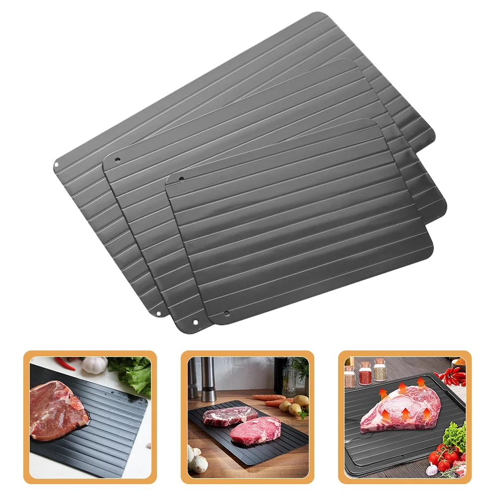 

Quick Thaw Plate Meat Chopping Board Defroster Thawing Tray Food Trays