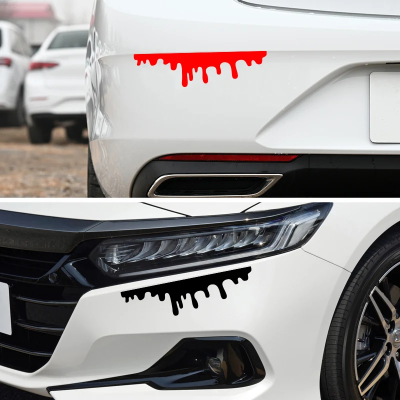 Автомобильные наклейки с кровотечением забавные капли крови виниловые