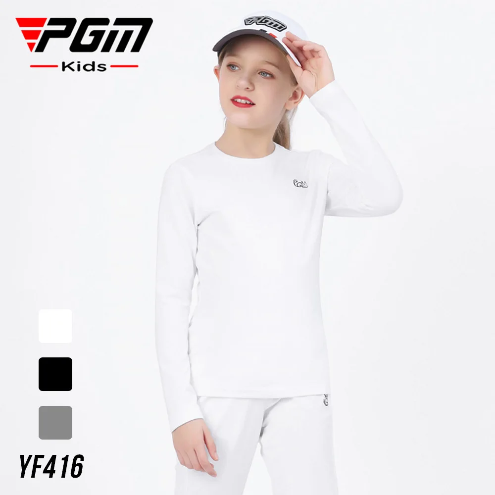 Bottoming Shirt Girls Long-sleeved Fashion T-shirt Autumn And Winter Stretch Children's Clothing Clothes Cold And Warm
