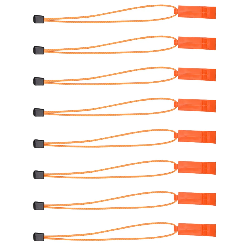 6 шт. свисток для выживания в чрезвычайных ситуациях со ремешками