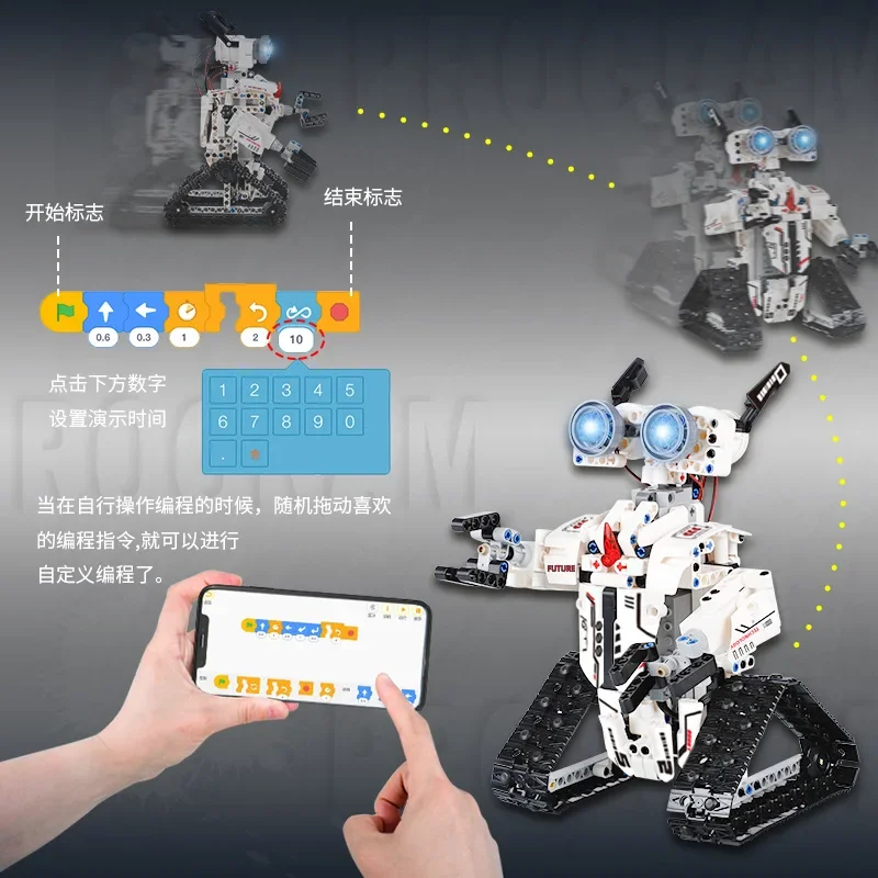 Набор Для Программирования Робота Forange 2 4 ГГц Интеллектуальное Управление