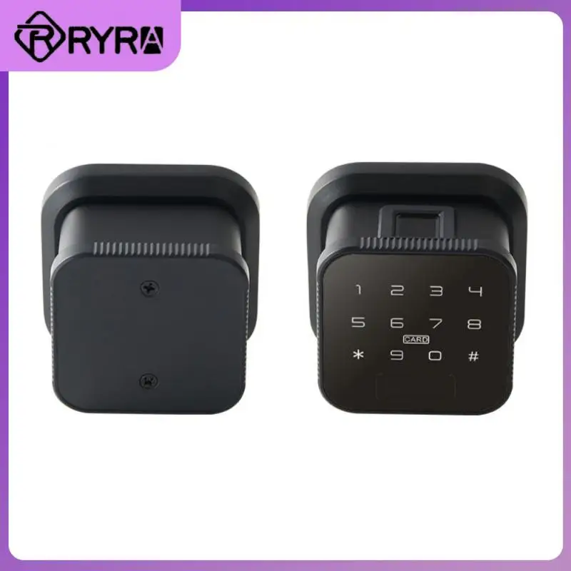 

5 Unlocking Methods Electronic Lock Fingerprint Tuya Smart Door Lock App Remote Control Password Smart Home Smart Ball