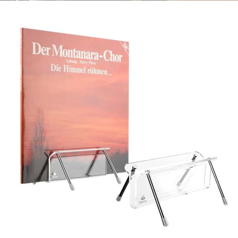 Modern Acrylic Record Display Perfect for Showcasing Your Favorite Albums