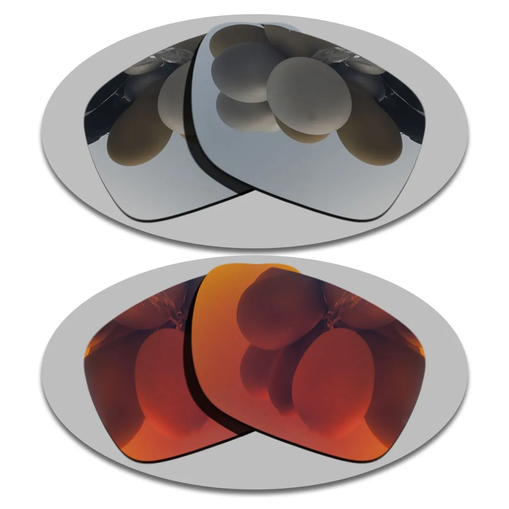 Замена серебряных и огненно-красных линз для поляризованных солнцезащитных