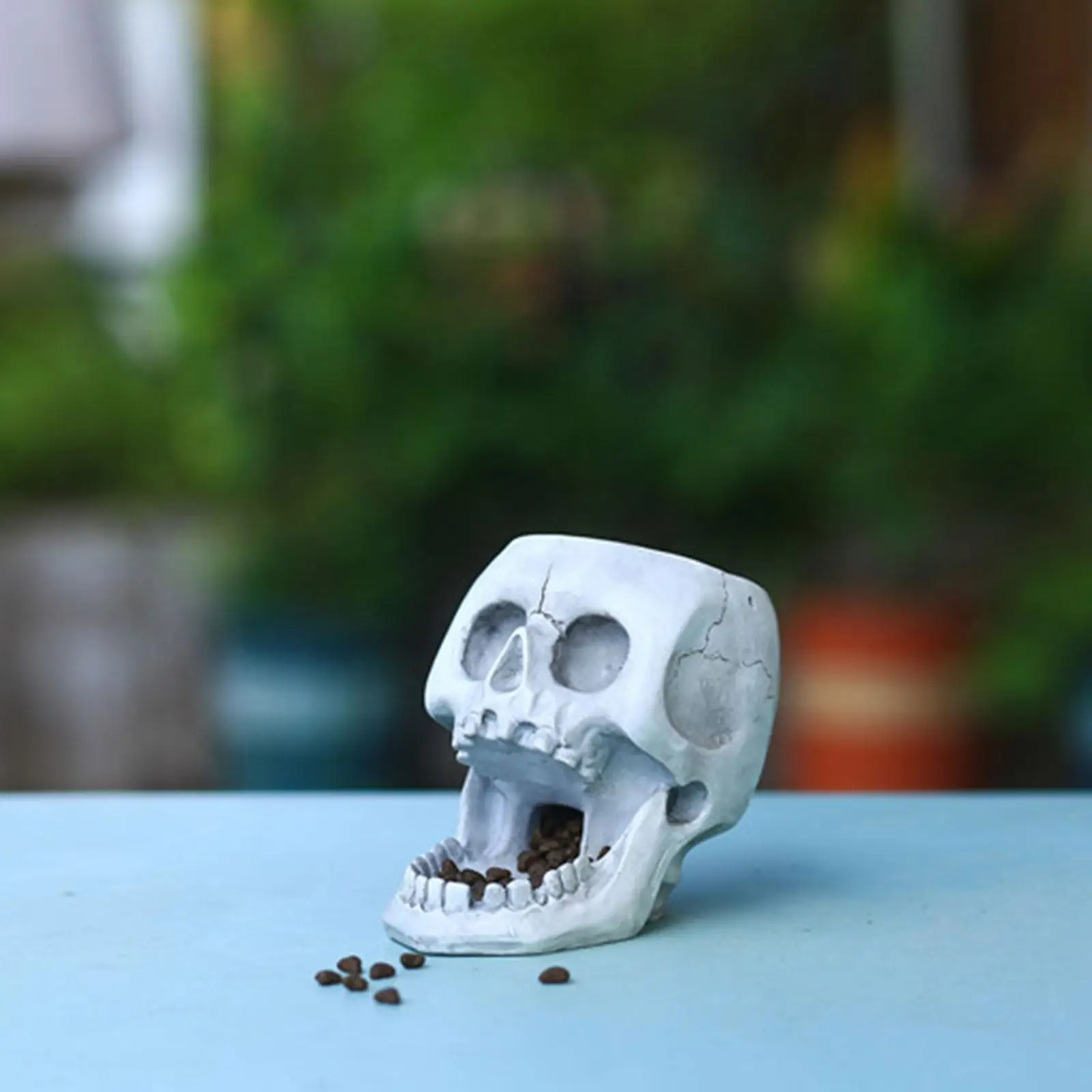 3D кормушка для животных в виде черепа подвесная головы скелета из смолы