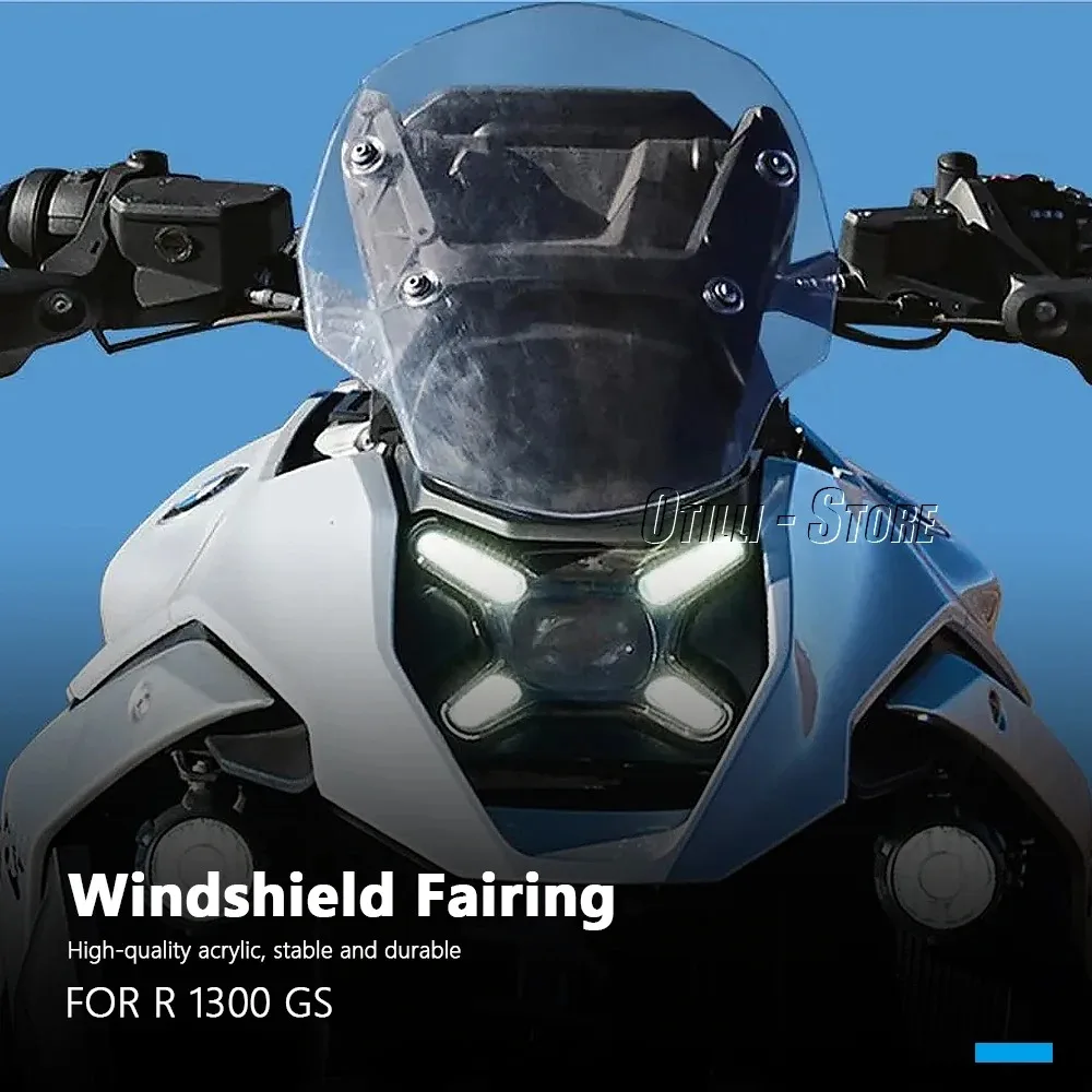 Лобовое стекло мотоцикла дефлекторы ветра обтекатель черный прозрачный