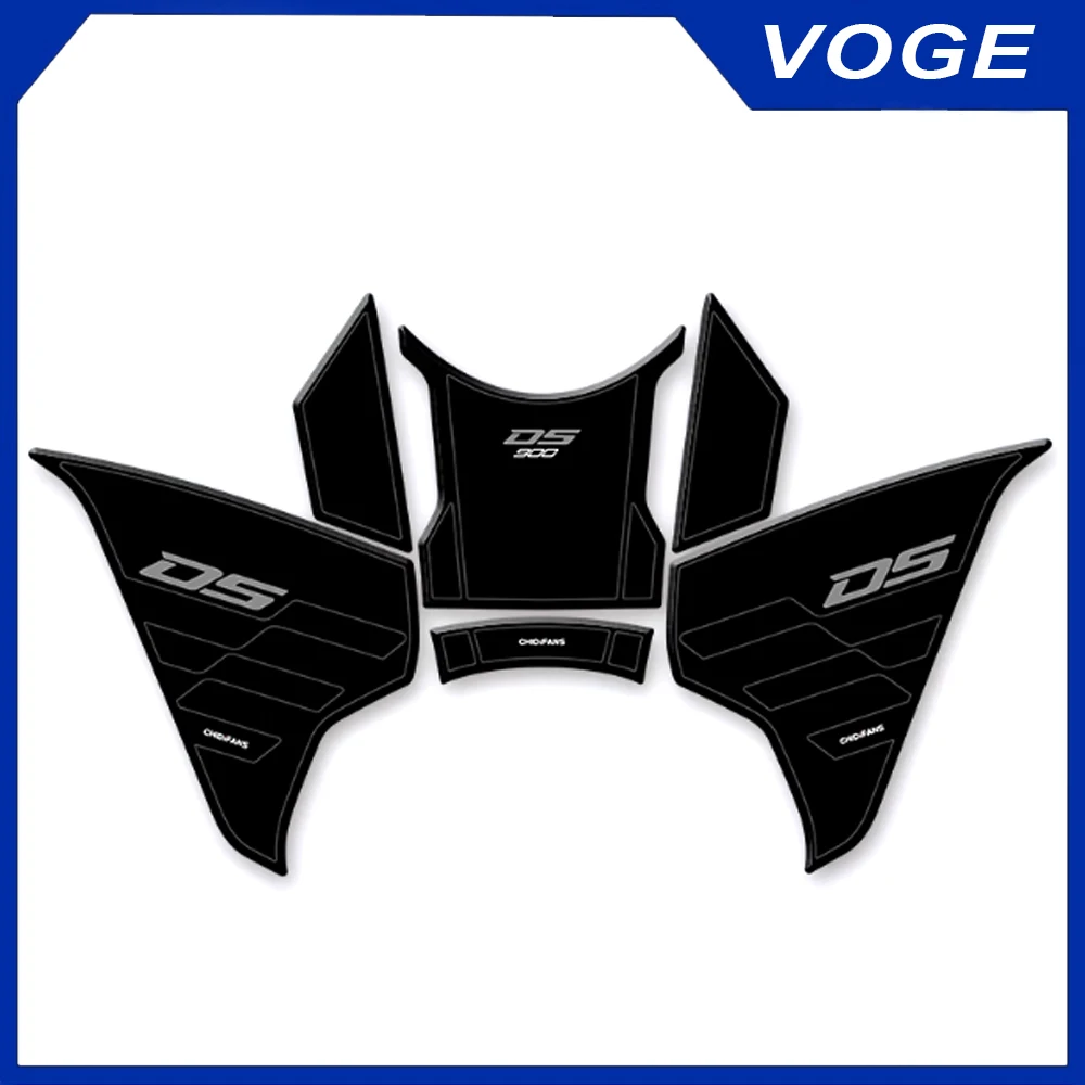 

Модифицированная резиновая наклейка на топливный бак мотоцикла, наклейка «рыбья кость», защитная наклейка для тела для VOGE Valico DSX900 900DSX DSX 900 DSX