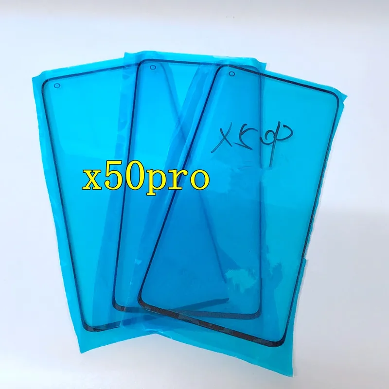 

Внешний экран X50Pro для Vivo X50 Pro / iQOO 5 Pro, ЖК-дисплей, передняя сенсорная панель, стеклянная крышка объектива, запасные части + OCA