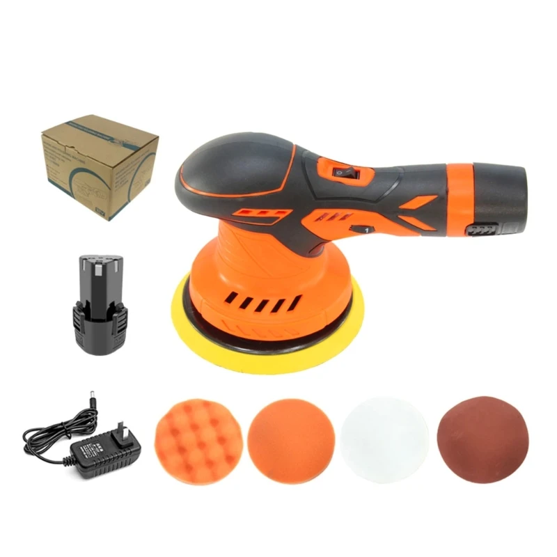 Беспроводная буферная полировальная машина 6-дюймовая портативная с 6