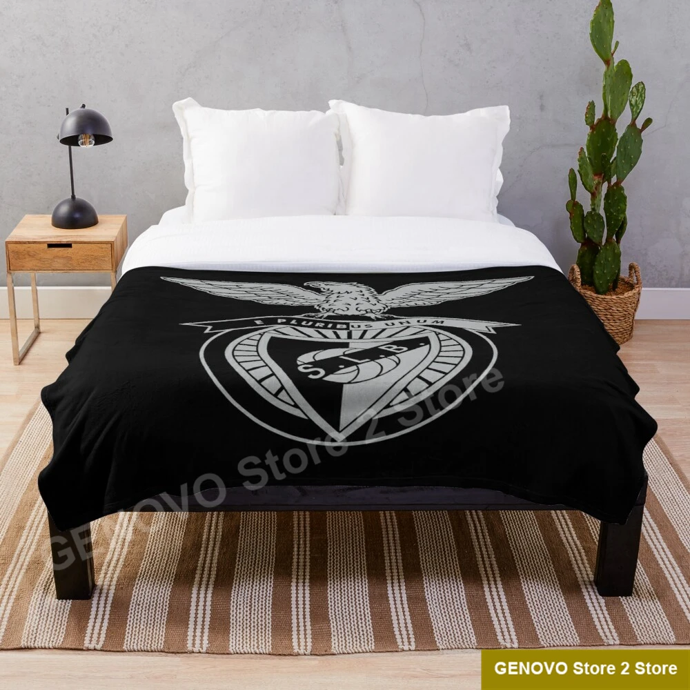 

Стеганое одеяло SL Benfica для взрослых, модные одеяла для дома и офиса, моющееся одеяло, повседневное всесезонное одеяло из шерпы