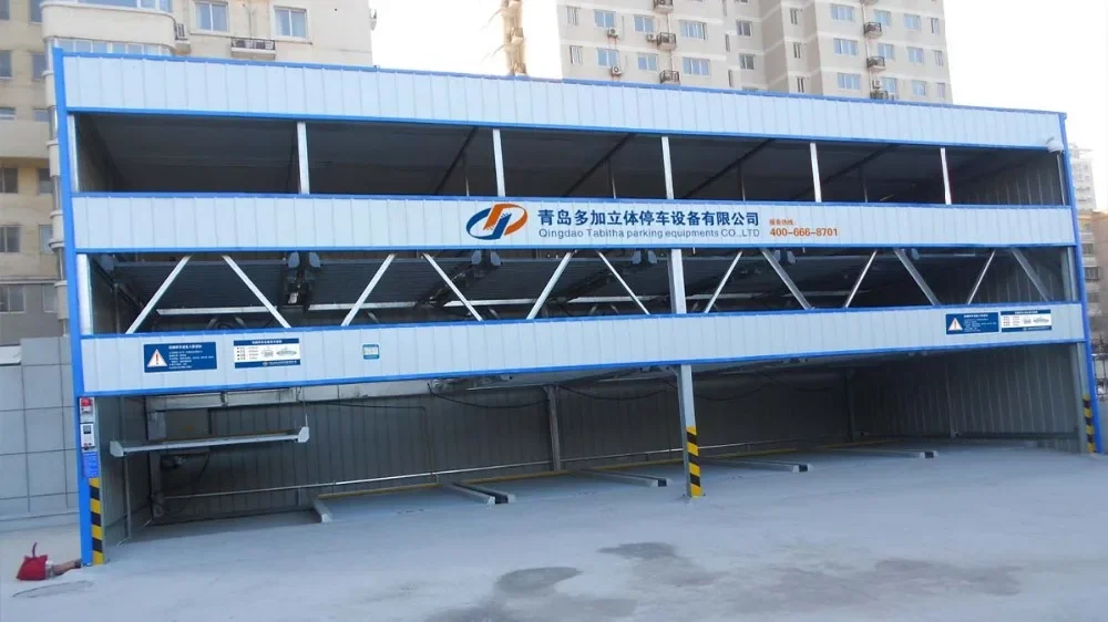 Tabitha четырехэтажная головоломка система парковки для 37 автомобилей с