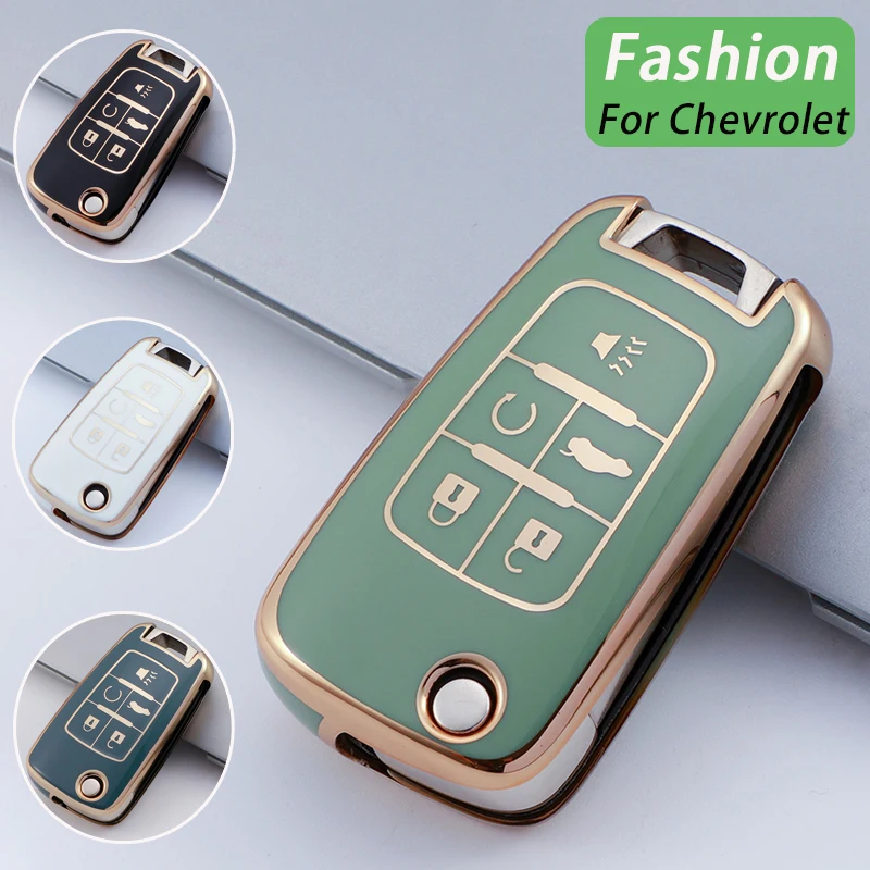 

TPU Car Remote Key Case Cover Shell Fob for Buick Chevrolet Cruze Aveo Trax Opel Astra Corsa Meriva Zafira Antara J Protector