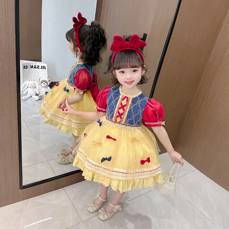 

Baby Girls Clothes Cute Birthday Dress for Toddler Girls Princess Party Dress Cosplay Costume for 2-10 Years