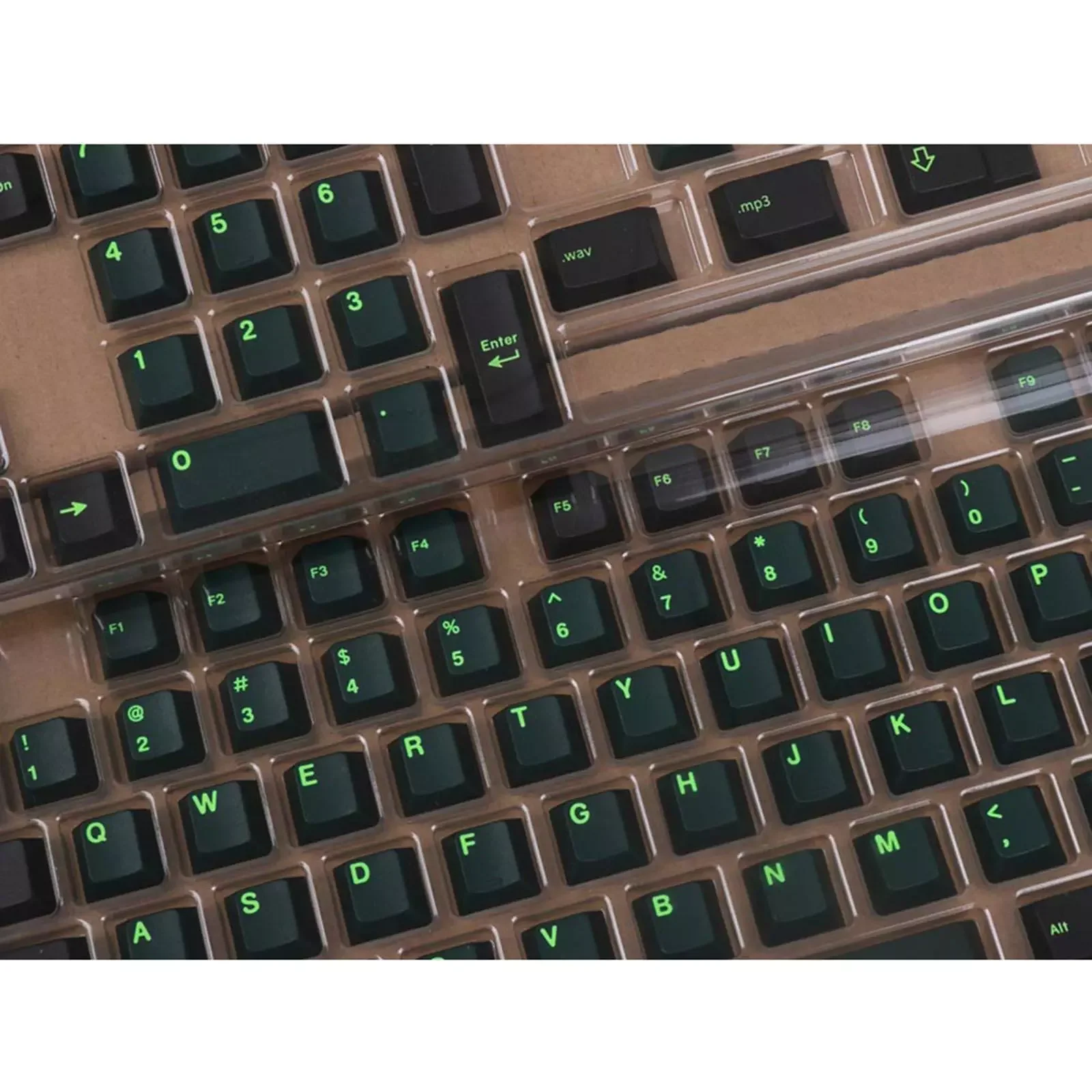 Двухслойный ящик для хранения ключей моющаяся Прозрачная крышка набора