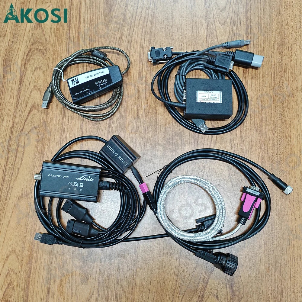 Полный комплект вилочного погрузчика Для Linde canbox doctor диагностический комплект Jungheinrich Judit box Incado hyster yale диагностический сканер