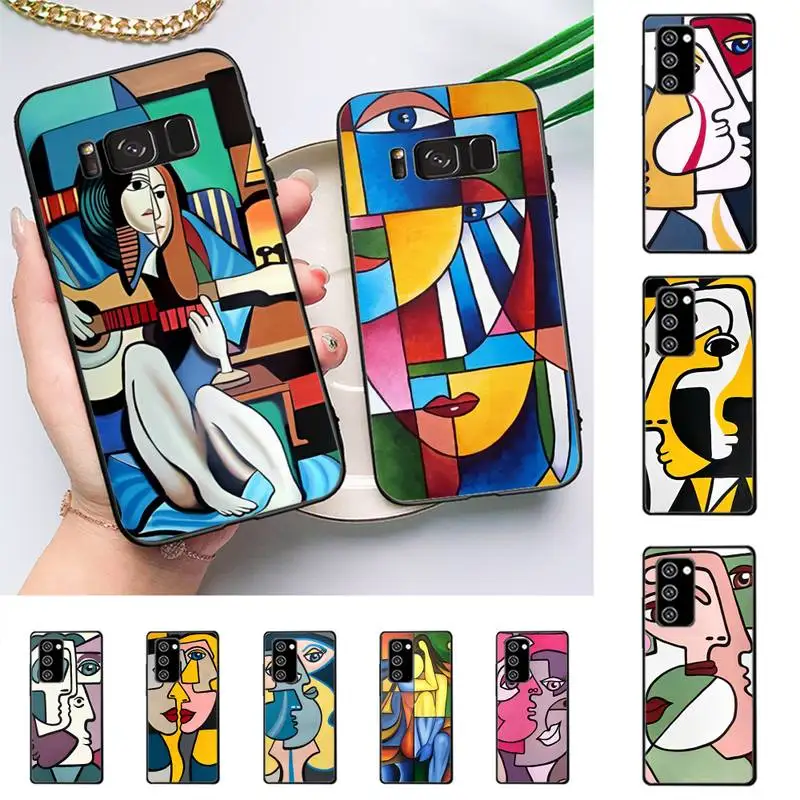

Yinuoda Picasso Abstract Art Painting Phone Case for Samsung J 2 3 4 5 6 7 8 prime plus 2018 2017 2016 core