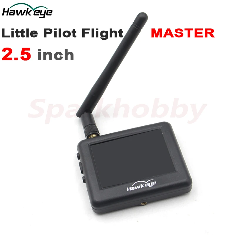 Hawkeye Little Pilot Flight-Master 2.5/3.5inch 5.8G FPV Monitor video Glasses 960*240 Resolution 48 channels RC FPV Racing Drone