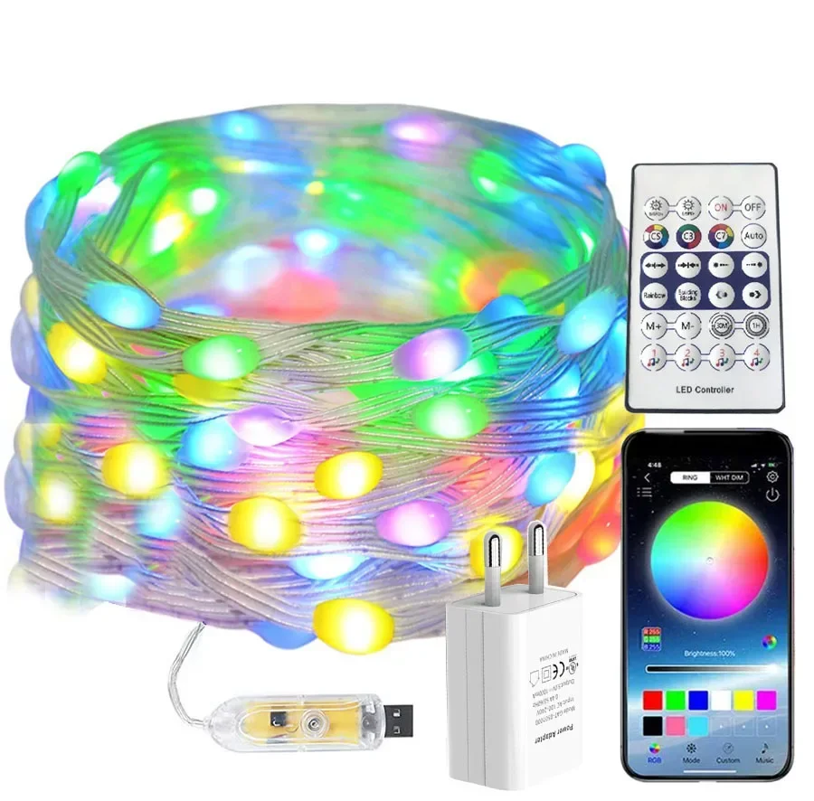 

Thrisdar RGBIC Smart Fairy Lights 40M 400 LED