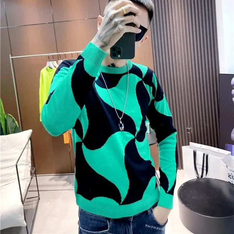 Женский трикотажный свитер с длинным рукавом дешевые Джемперы в эстетическом