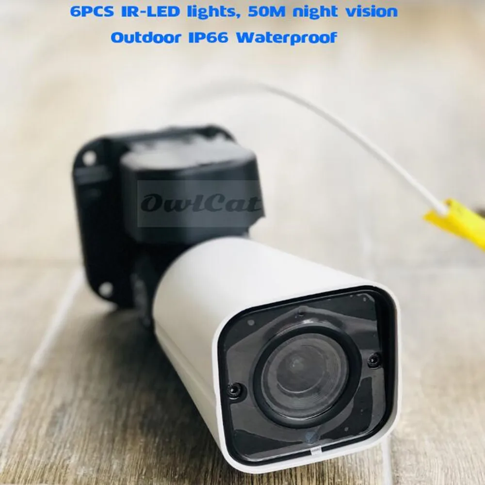 Наружная HD 2MP Bullet PTZ Camera Pan Tilt 4X Optical Zoom Водонепроницаемая IP66 IR 50M AHD/TVI/CVI/CVBS 4in1 Камера