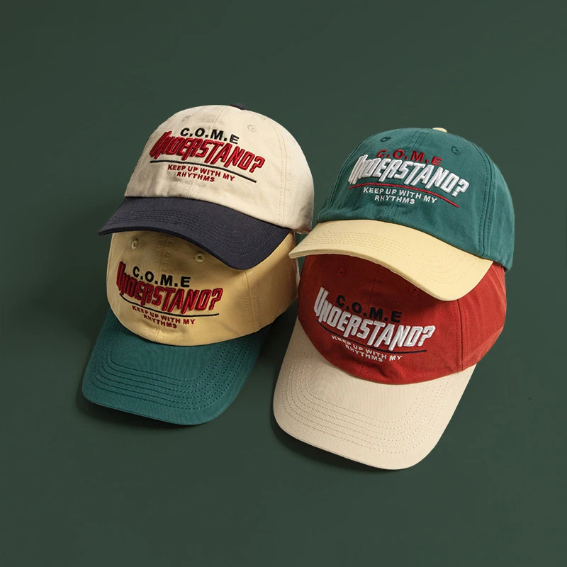 Мужская и женская спортивная шляпа с большой головкой вышивкой уличная