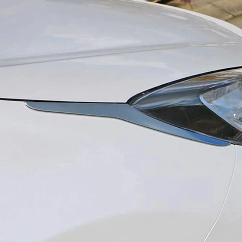 Для Toyota Aqua 2021 2022 ABS хромированная крышка передней фары декоративная полоса