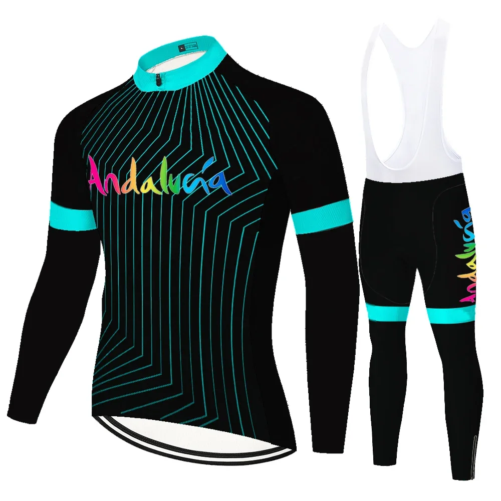 ANDALUCIA лето-весна 2023 велосипедная одежда conjunto ciclismo masculino велосипедный трикотаж roupa