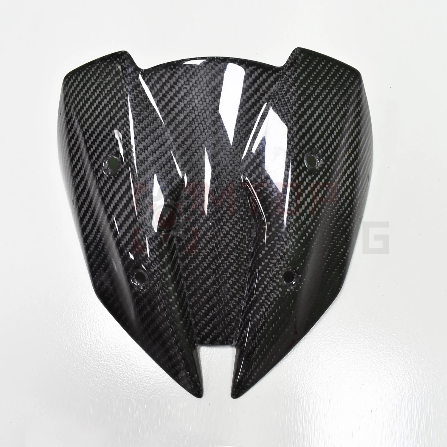 

Motorcycle Carbon Fiber Windshield Wind Screen Fairing For Kawasaki Z250 Z300 2015 Cowling