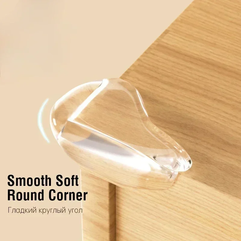 4 шт. силиконовые защитные накладки на углы стола для детской безопасности