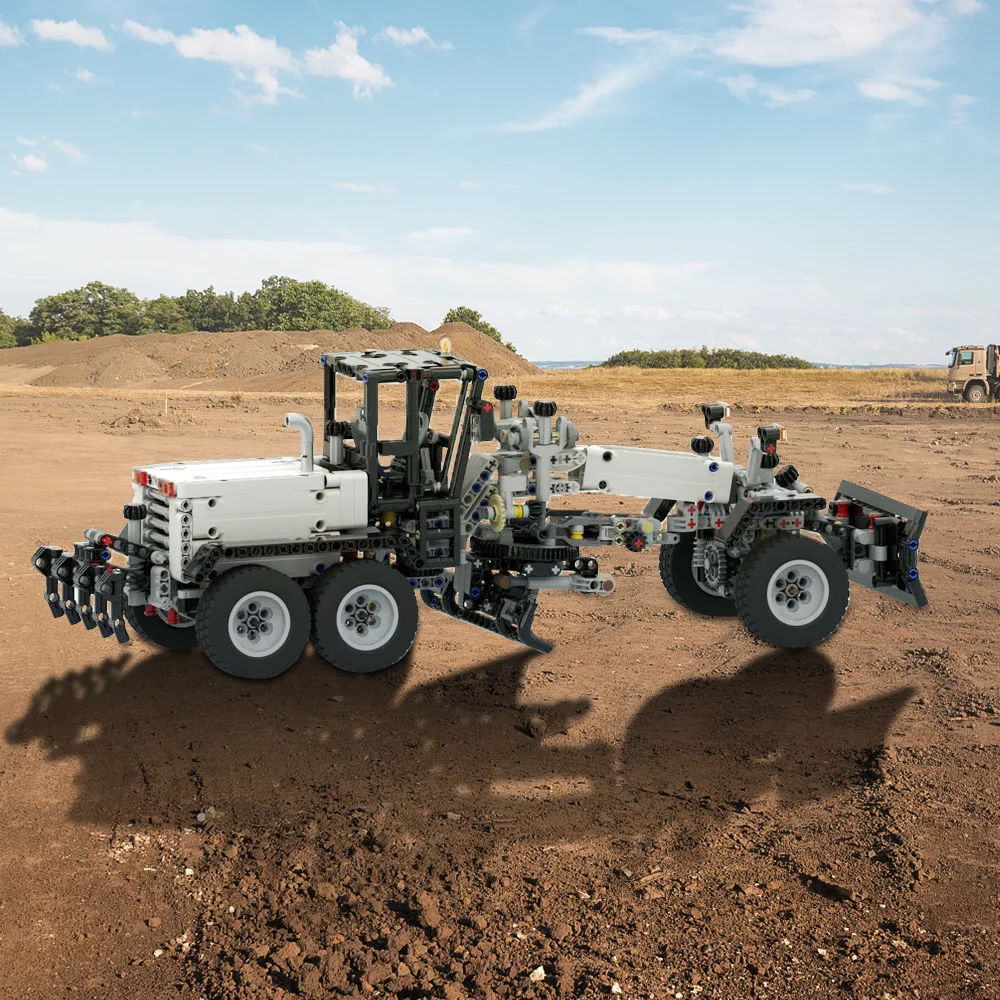 Механический грейдер MOC строительный блок строительство дорожной фермы