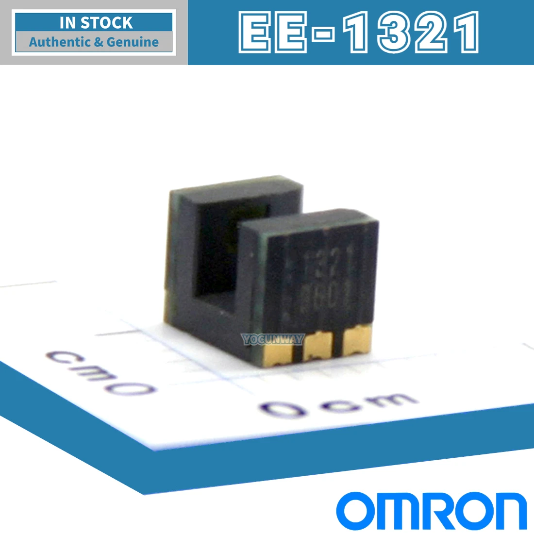 Фото Фотомикросенсор OMRON EE-SX1321, оптико-электронный, трансмиссионный, новый, оригинальный, из Японии №1