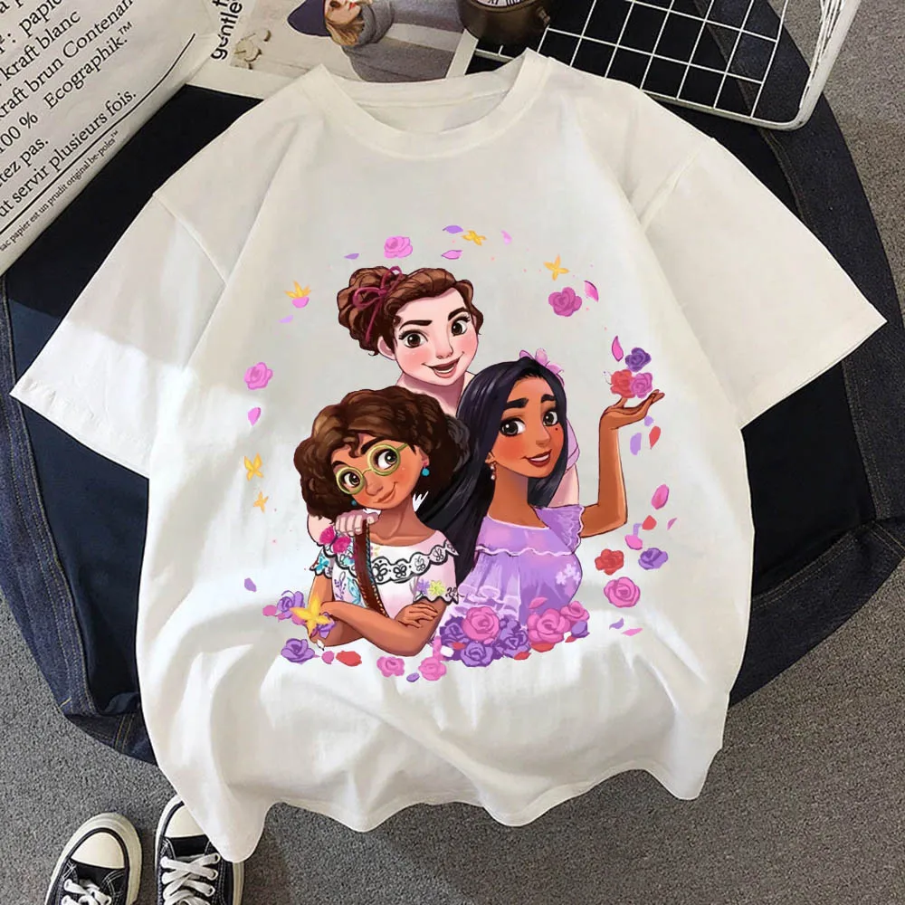 New Encanto Mirabel Kids Clothes T-Shirts Disney T Shirts Children Cartoons Kawaii Fashion Anime Tops Boy Girl Outfits Tee Shirt