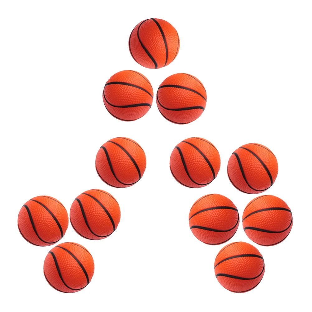 

12pcs Squeeze Toy Small Basketball Balls Decompression Toys for 63cm