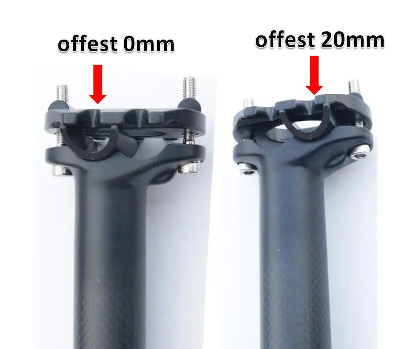 УГЛЕРОДНЫЙ Подседельный штырь для внедорожного горного велосипеда 0/20 мм