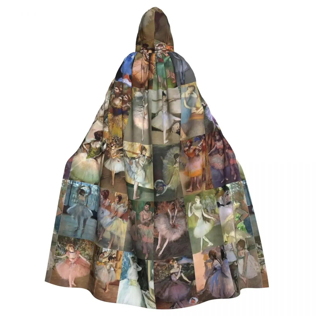 Эдгар дегас танцоры плащ с капюшоном для Хэллоуина женский мужской косплея
