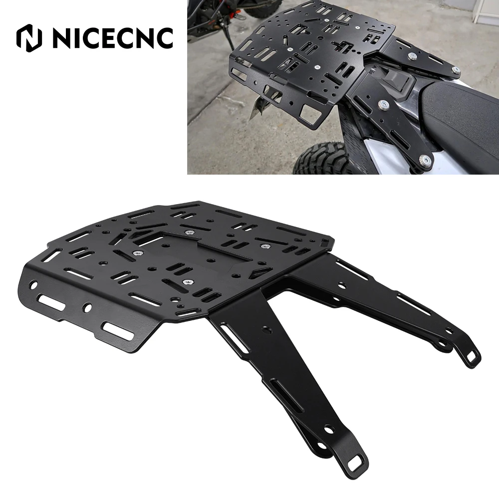 Motorcycle Rear Luggage Rack Cargo Rack Extension Plate For KTM 690 Enduro R 2008-2018 2009 2010 2011 2012 2013 2014 2015 2016