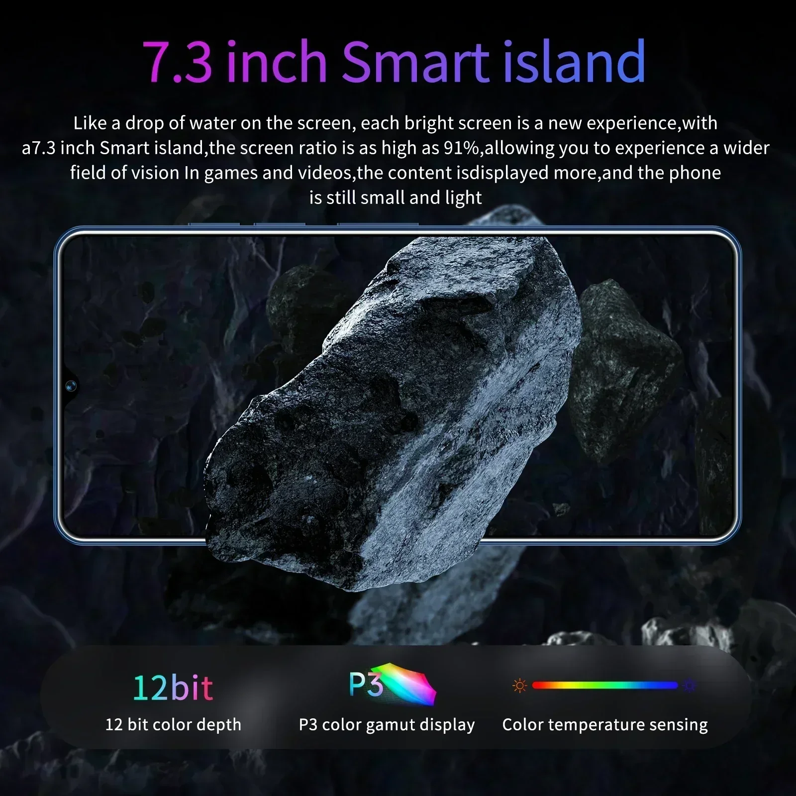 Оригинальный флагманский смартфон Pova 6 Pro Global Edition AI 5G + Размер 9200 7 3-дюймовый LPDDR5X 22G