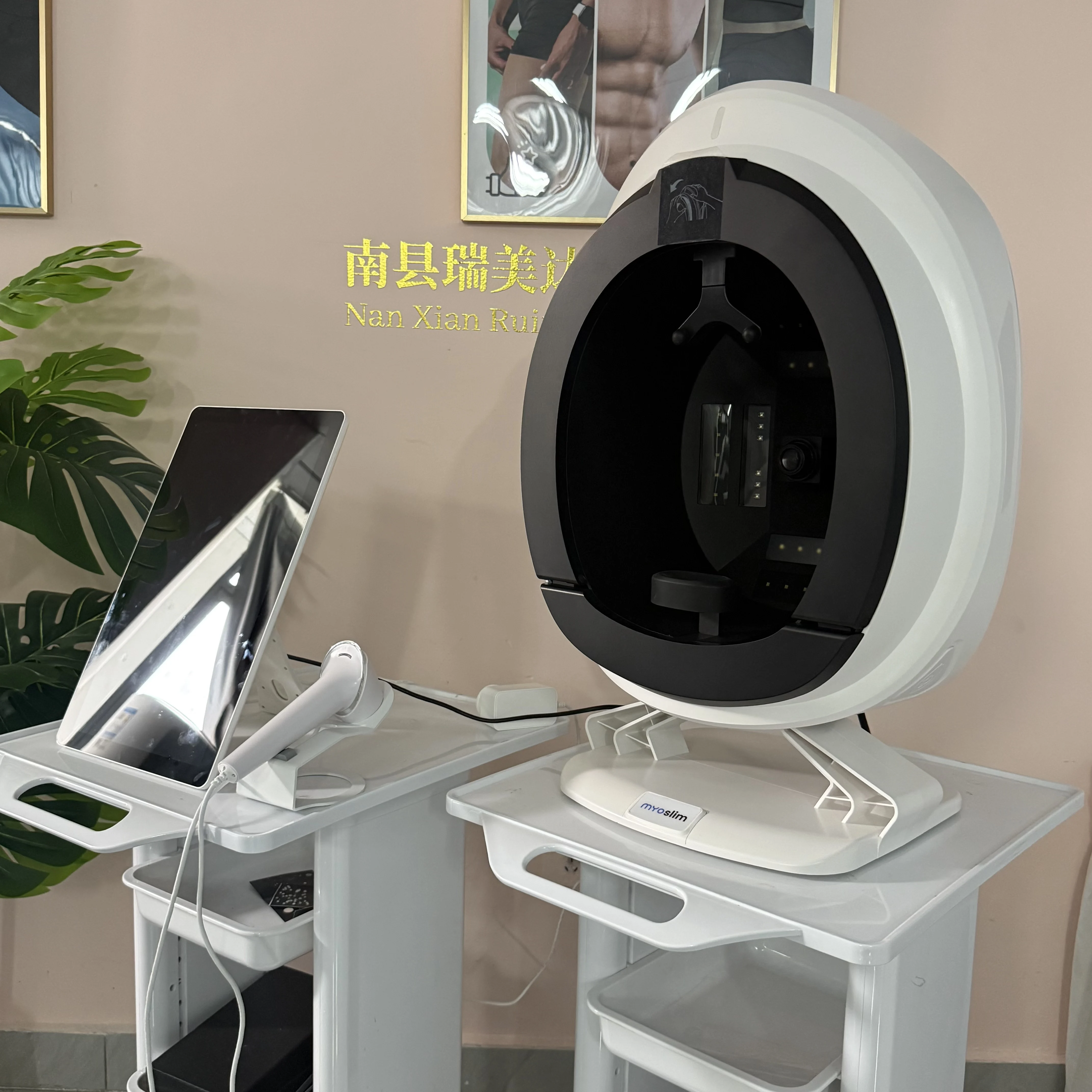 Фото Q1 Pro AISA 3D AI-анализатор состояния кожи лица, сканер-тестер, цифровое зеркало для диагностики кожи, аппарат для анализа кожи лица №4