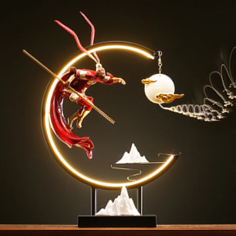 

Reflux Melting Backflow Incense Burner Ramadan Decoration Waterfall Electric Incense Holder Eid Mubarak Encensoir Burners
