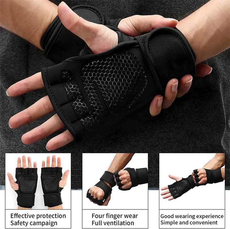 1 пара защитные перчатки для занятий спортом