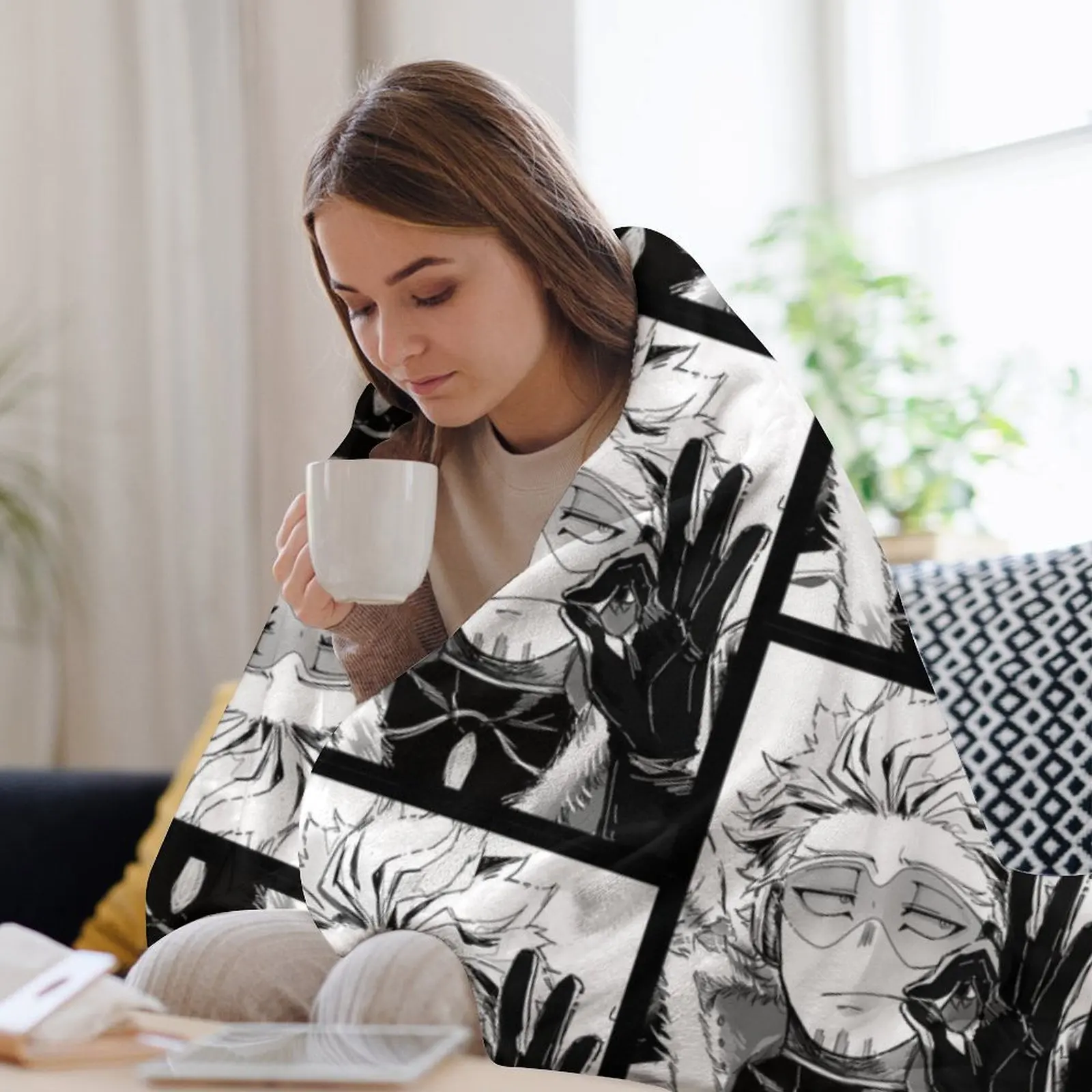 Одеяло Hawks Keigo Takami MHA детское одеяло для диванов