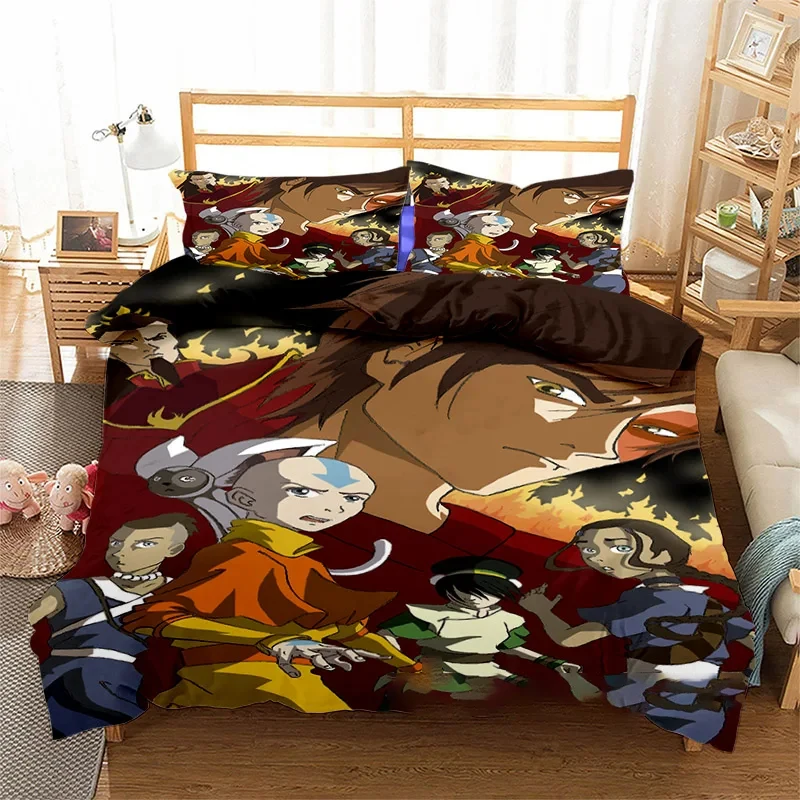 Комплект постельного белья с 3D принтом Аватара Последний пневматический автомат
