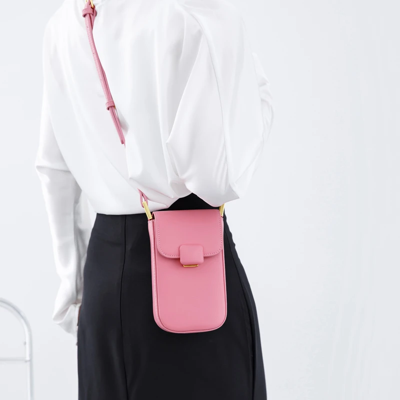 

Small Bag Women's 2022 Summer New Shoulder Bag Casual Student Mini Messenger Bag Pink