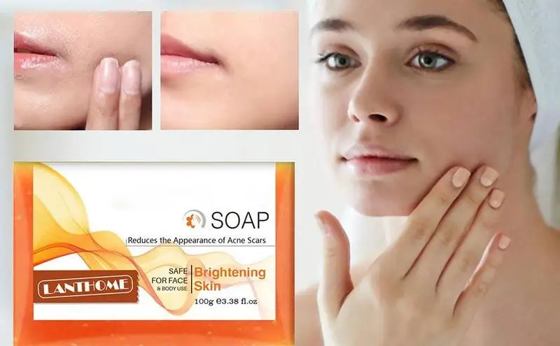 

Увлажняющее Отбеливающее мыло для лица и тела, 100 г