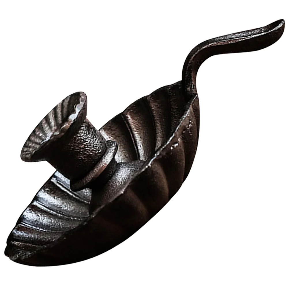 

Vintage Single Head Iron Candlestick Table Candlestick Table Centerpiece Display Stand