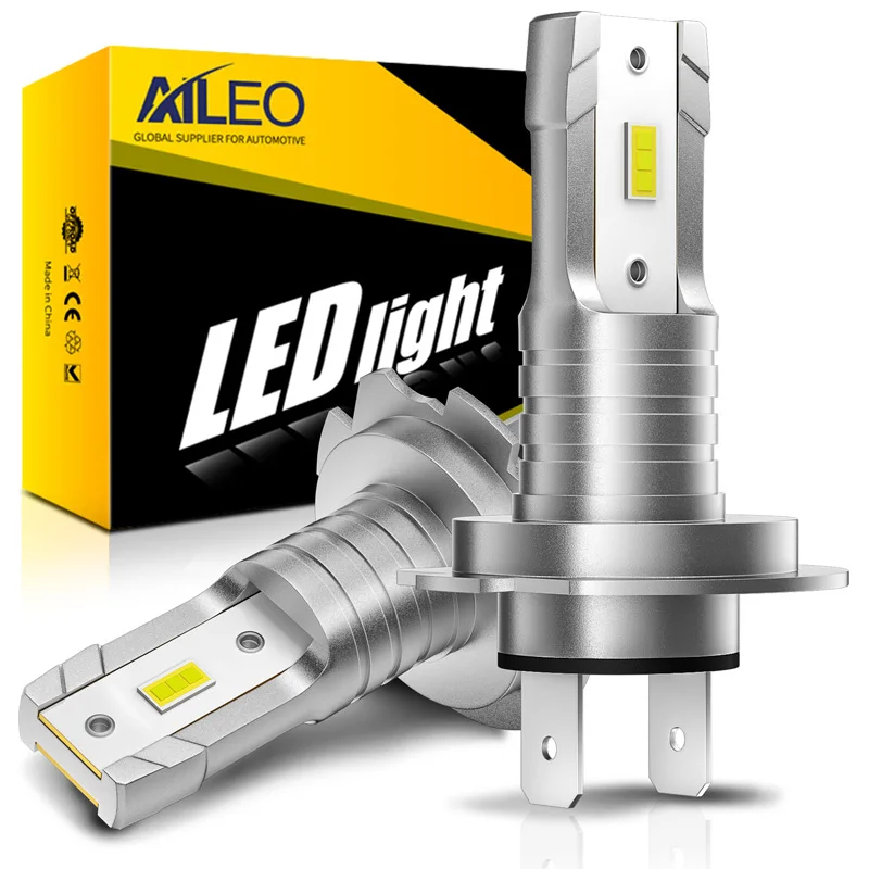 

Светильник AILEO Led 50000LM H7 Led Автомобильная лампочка 100W H9 H8 9005 HB3 9006 HB4 H4 H11 6500K