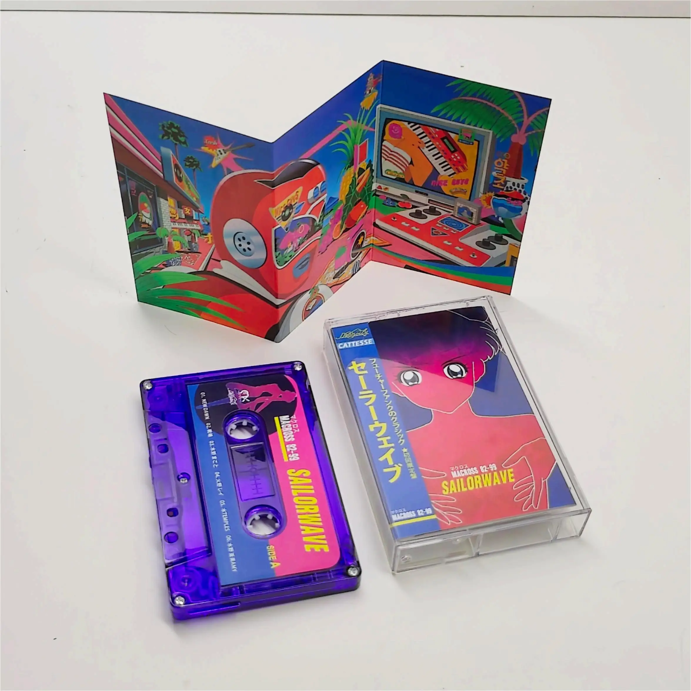 City Pop Vaporwave MACROSS 82-99 Tsukino Usagi музыкальная лента Bae альбом SAILORWAVE II кассеты для косплея Walkman Soundtrack Box подарок (art.: 3920c8eb56fc2) - 3920c8eb56fc2