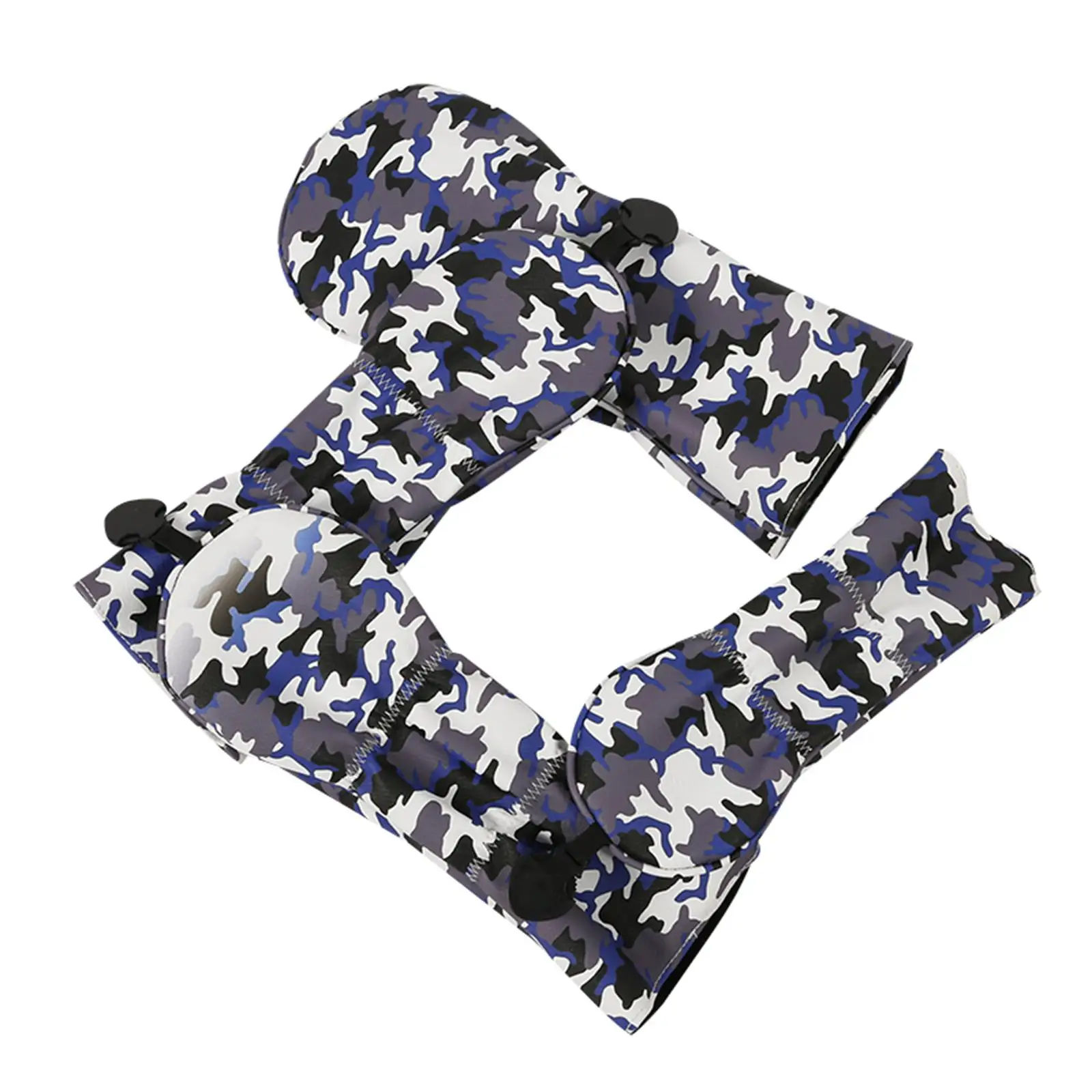 

4x Golf Wood Headcover Premium PU кожаный водонепроницаемый защитный чехол