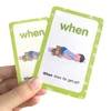 220 Cards Sight Words Flashcards with Pictures & Sentences, 5 Levels High Frequency Words, Vocabulary Building, Montessori 4