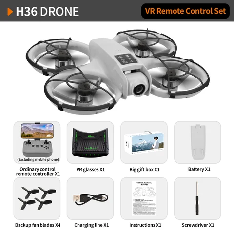 Радиоуправляемый металлический дрон H36